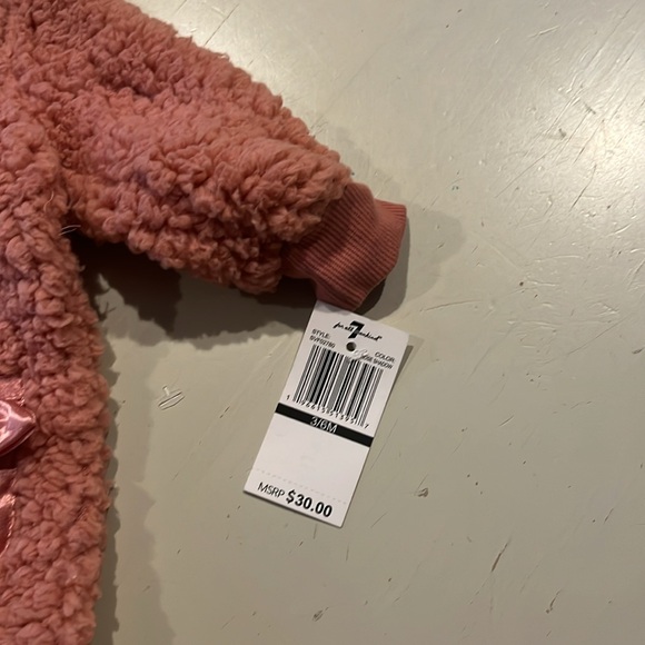 Sweet caramel colored fuzzy one piece for baby. - Picture 5 of 6